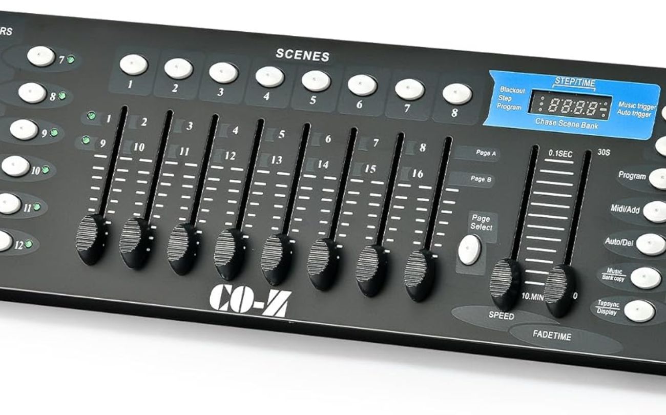 Bàn điều chỉnh DMX 512 hiện đại 